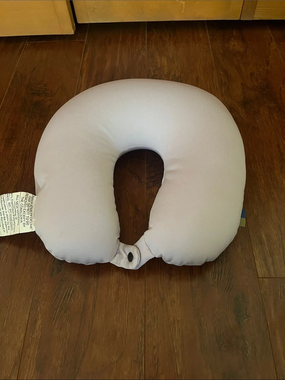 Light Purple U-Shaped Travel Neck Pillow